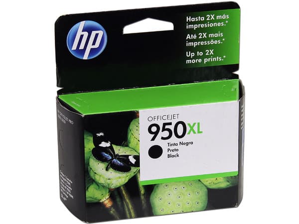 Cartucho de tinta HP OfficeJet  950XL negra Original (CN045AL).