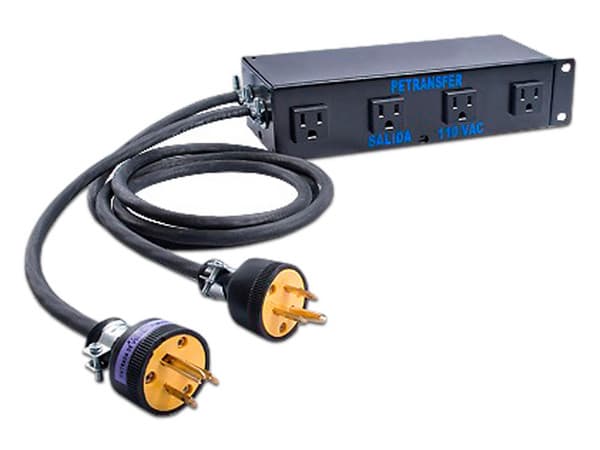 Interface de Emergencia Epcom PE-TRANSFER para Planta con Generador Eléctrico.