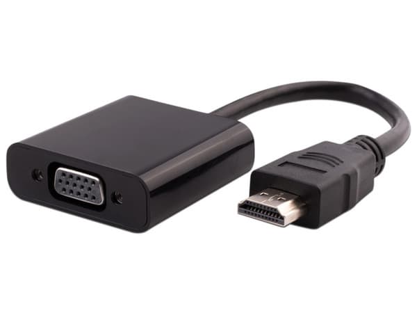 Adaptador de Vídeo Provision de HDMI a VGA (M-H).
