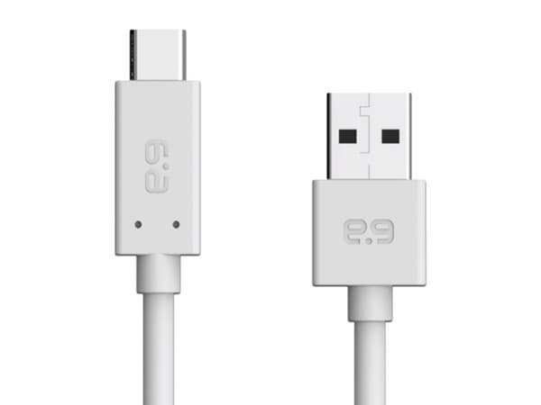 Cable PureGear USB-C, 1.2m. Color Blanco.