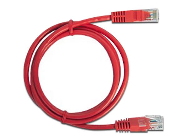 Cable de Parcheo Linkedpro LP-UT6-100-RD de 1 m, Cat6e, Color Rojo.