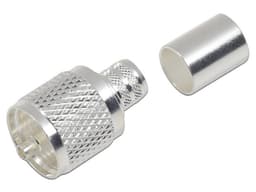 Conector UHF macho RF Insustries PL-259, ara LMR-400, 9913, CTN-400, 7810A, 8214. - imagen 1