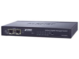 Switch Planet GSD-1002M de 8 Puertos RJ45 10/100/1000 Mbps y 2 SFP, Administrable. - imagen 1