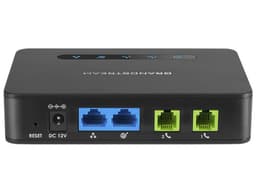 Adaptador telefónico Grandstream HT812 soporta 2 perfiles SIP a través de 2 puertos FXS y 1 puerto de 10/100Mbps. - imagen 2