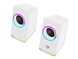 Bocina Gamer BALAM RUSH GLIMM STYLE BG565, Iluminación LED, Bluetooth, 3.5, Estéreo, Color Blanco. - imagen 3