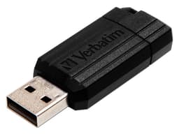Unidad Flash USB 2.0 Verbatim de 16GB, Retráctil, Color Negro. - imagen 2