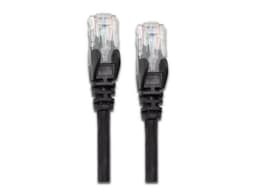 Cable de Red Manhattan Cat6 de 5m, RJ-45 (M-M), UTP. Color Negro. - imagen 2