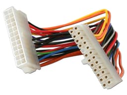 Cable de Extensión de 20cm de 24 Pines de Alimentación para Fuente de Poder ATX - imagen 1