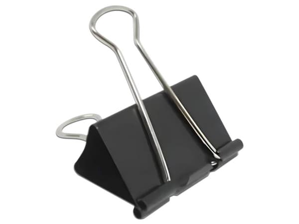 Sujeta Documentos Nextep Mini 15mm (1/2"), Paquete de 12 Pzas.