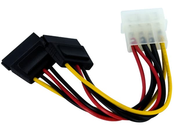 Cable Manhattan de corriente en Y SATA