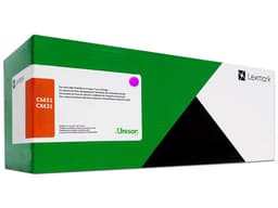 Cartucho de Tóner Lexmark, Magenta, Alto Rendimiento, Modelo: 20N4XM0. - imagen 2