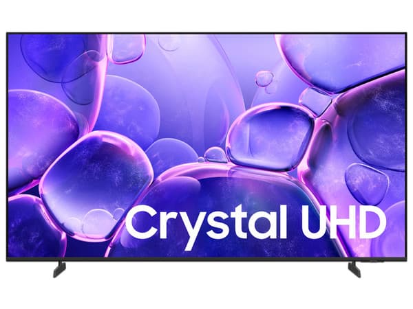 Televisión LED Smart TV Samsung Crystal U8200 de 85", Resolución 3840 x 2160 (Ultra HD 4K), HDR, Tizen, Color Negro.