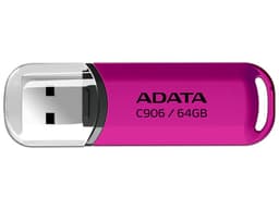 Unidad Flash USB 2.0 ADATA C906 de 64GB. Color Rosa. - imagen 1