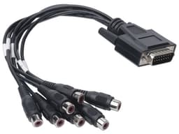 Adaptador de 7 entradas de Audio para DVRs epcom y HIKVISION. - imagen 1