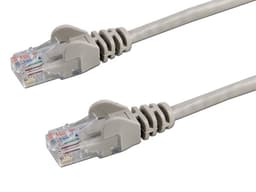 Cable Patch Cat 5e UTP, Gris 7.6m. - imagen 1