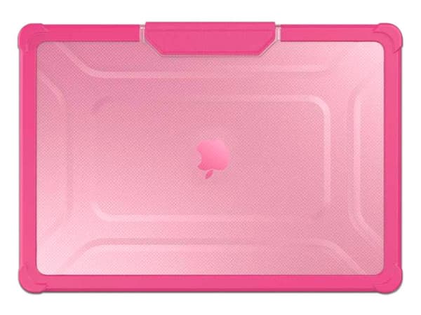 Funda Protectora Tekku ST para MacBook Air 15, Uso rudo. Color Rosa.