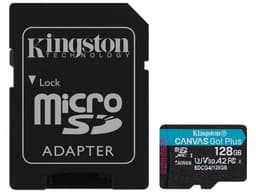 Memoria Micro-SD Kingston Technology Canvas Go Plus 128GB, 200 MB/s, Clase 10 - imagen 1