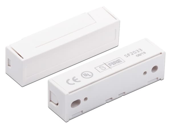 Contacto Magnético SFire SF2033 para puertas y ventanas. Color Blanco.