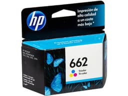 Cartucho de tinta HP 662 Tricolor Original (CZ104AL). - imagen 1