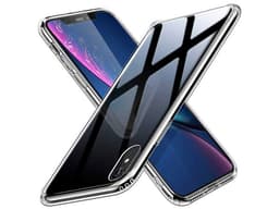 Funda Protectora ESR Mimic, Compatible con iPhone XR, Color Transparente Negro. - imagen 1