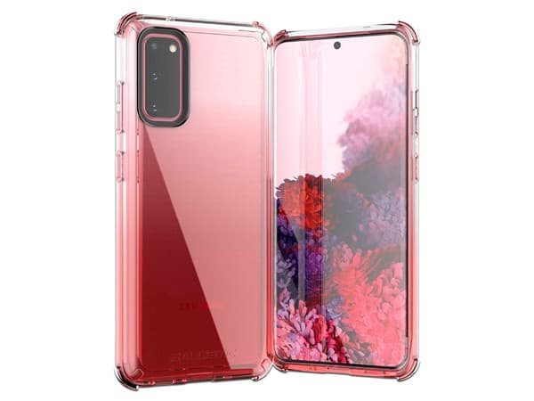 Funda Protectora BALLISTIC Jewel Spark para Samsung S20. Color Rosa.