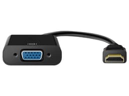 Adaptador de Video BRobotix de HDMI (M) a VGA (H). Color Negro. - imagen 2