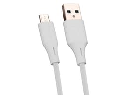 Cable USB Vorago CAB-M01W, USB a Micro USB (M-M), 1m, Color Blanco. - imagen 3