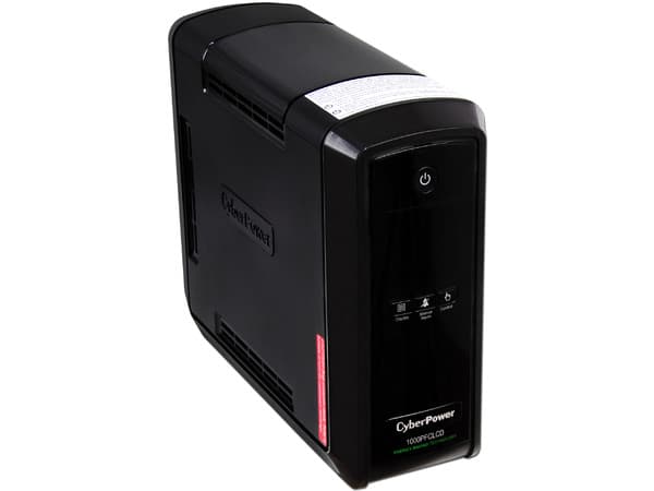 Batería de Respaldo CyberPower de 1000VA (600 Watts) con 10 contactos NEMA 5-15R. (3 años de garantía)