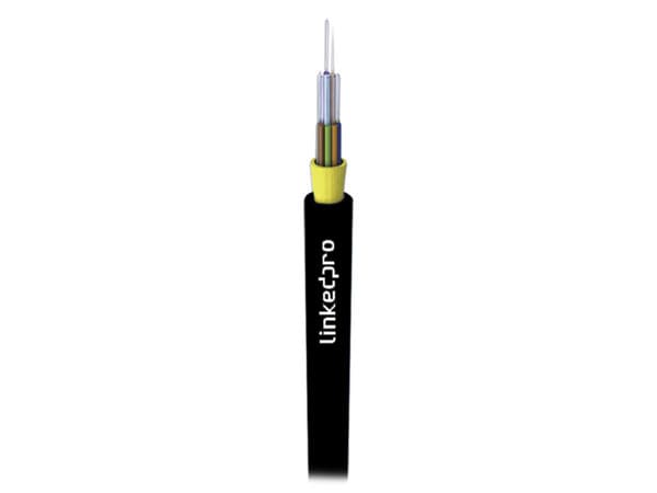 Cable de Fibra Óptica LinkedPro de 6 hilos, Multimodo OM3 50/125, Tight Buffer 900m, OFNR Riser, Dieléctrica, Precio por metro.