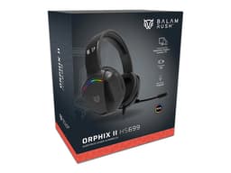 Audifonos Balam Rush Orphix II HS699 Azender, RGB, 3.5mm. Color Negro - imagen 3