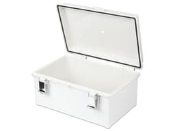 Gabinete Precision PST-3546-16E de Plástico ABS, Uso en Intemperie, Cierre por broche, IP66. Color Blanco. - imagen 1