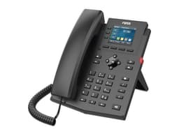 Teléfono IP Empresarial Fanvil X303P de 4 líneas SIP, Pantalla LCD de 2.4", PoE. - imagen 2