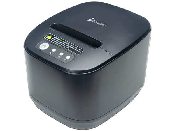 Mini impresora térmica de tickets Nextep NE-511X, 80mm, Cortador Automático, USB, RJ11, LAN.