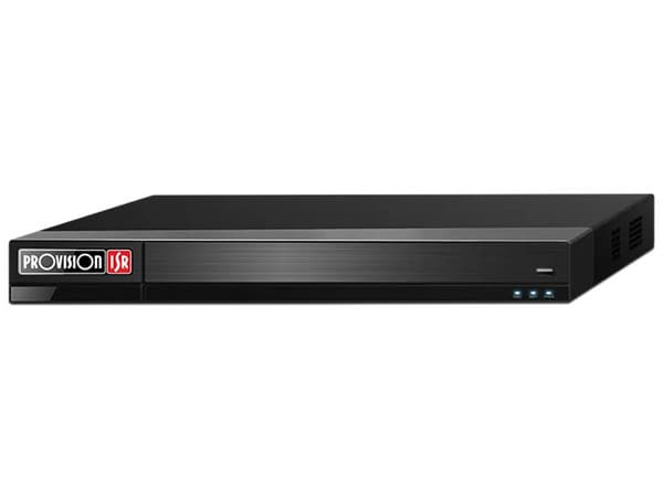 DVR híbrido dinámico Provision de 16 canales "4 en 1" + 8 canales IP,  8MP, 2 Puertos SATA para Disco Duro de hasta 10 TB cada uno (No incluido).