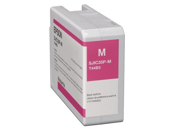 Cartucho de Tinta Epson SJIC35P-M Magenta, Modelo: C13T44B320.