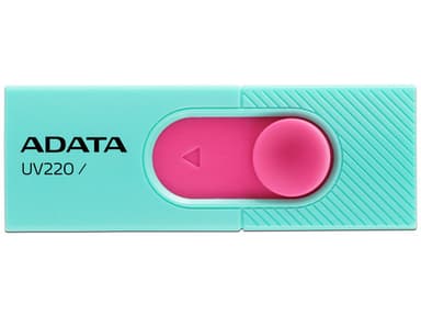Unidad Flash USB 2.0 ADATA UV220 de 32GB. Color Rosa.