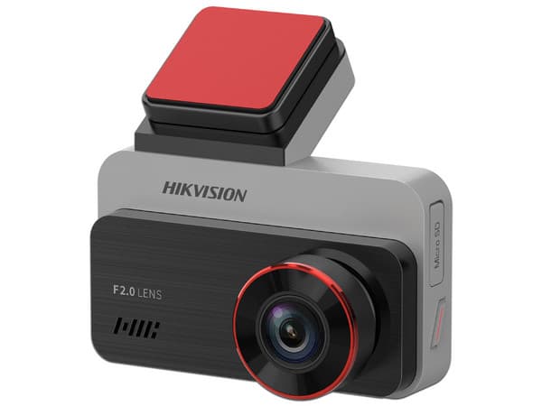 Cámara de Tablero HIKVISION AE-DC2328-C200S(2CH), Frontal 2 Megapixel 1080p, Trasera 2 Megapixel 1080p, Pantalla 3", H.265, WiFi, G-Sensor, Micrófono y Bocina Integrada, Micro SD, Soporta App.