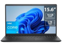 Laptop DELL 15 DC15250: Procesador Intel Core 3 100U (hasta 4.7 GHz), Memoria de 16GB DDR4, SSD de 1TB, Pantalla de 15.6" LED, Video Intel Graphics, S.O. Windows 11 Home (64 Bits), Teclado Versión en Inglés. - imagen 1