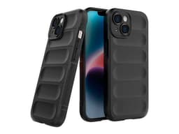 Funda protectora Tekku TPU Phantom para iPhone 15 Plus, Color Negro. - imagen 2