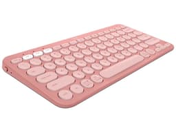 Teclado Inalambrico Compacto Logitech PEBBLE KEYS 2 K380S, Bluetooth. Color Rosa. (Versión en Inglés) - imagen 3