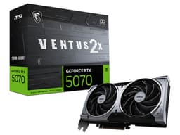 Tarjeta de Video NVIDIA GeForce RTX 5070 MSI 12G VENTUS 2X OC, 12GB GDDR7, 1xHDMI, 3xDisplayPort, PCI Express 5.0 - imagen 1