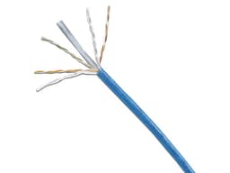 Bobina de Cable Panduit Cat6 (UTP) caja con 305 m, 23 AWG, Azul, Certificado CMR (Riser). - imagen 1