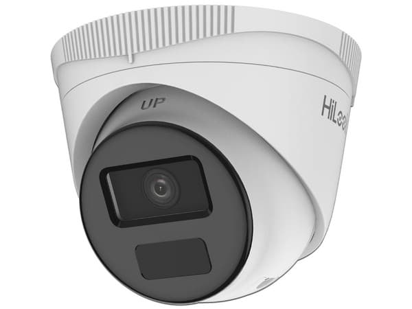 Cámara Turret IP HiLook, 4MP, Lente 2.8mm, IR 20m, Exterior IP67, PoE, WDR 120dB, ONVIF.