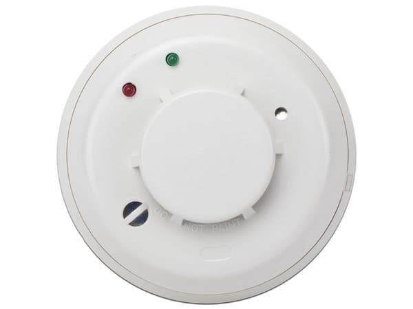 Detector Honeywell Resideo Inalámbrico Dual de Humo y Temperatura. Color Blanco.