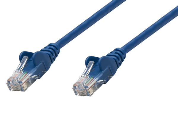 Cable Patch Intellinet Cat5e UTP, 2m. Color Azul.