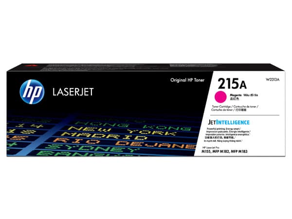 Cartucho de Tóner HP LaserJet 215A, Magenta, Modelo: W2313A.
