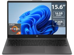 Laptop HP 255 G10: Procesador AMD Ryzen 5 7530U (hasta 4.5 GHz), Memoria de 16GB DDR4, SSD de 512GB, Pantalla de 15.6" LED, Video Radeon Graphics, S.O. Windows 11 Home (64 Bits). - imagen 1