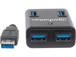 Hub Manhattan USB 3.0 Super Speed de 4 Puertos. - imagen 3