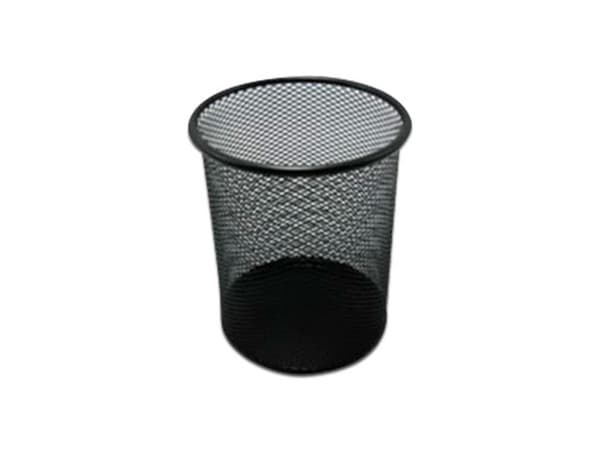 Porta Lápices Nextep de Malla Metálica, Grande, 11.5cmx14cm.