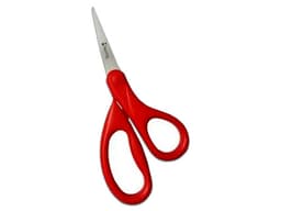 Tijeras Nextep NE-134C para Oficina de 6", Económica, 2 piezas. Color Rojo. - imagen 1